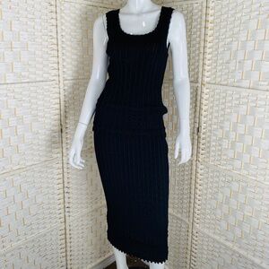 Vintage Escada WomensTwo-Piece Skirt Set. L.
